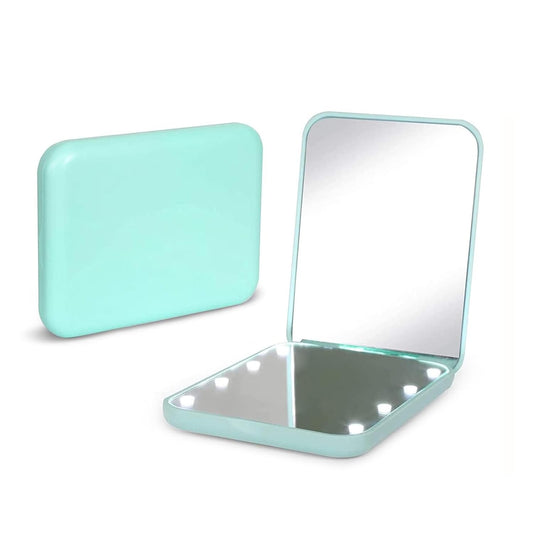 LED Compact Travel Portable Mirror